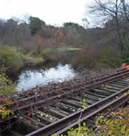 Section of the Bruce Freeman Rail Trail