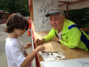 Alan with his grandson at Carlisle Old Home Day.