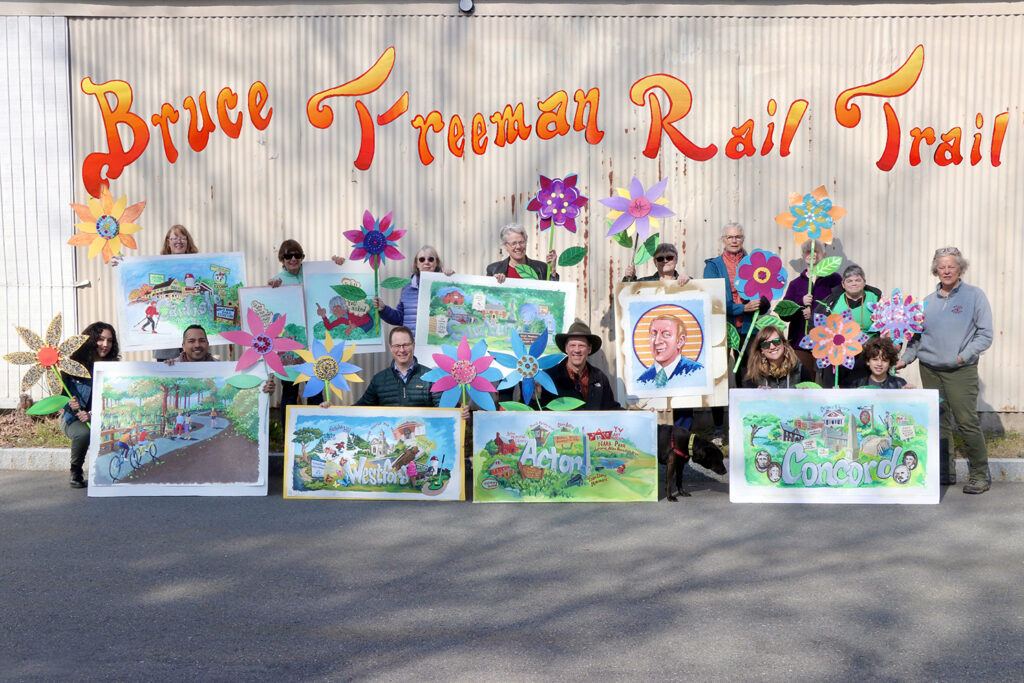 West Concord Mural Unveiling